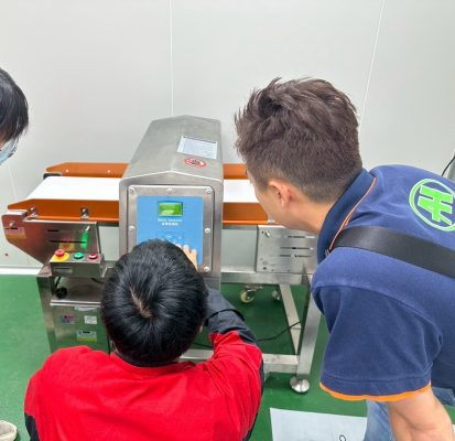 AH-4012金屬檢測機模擬操作